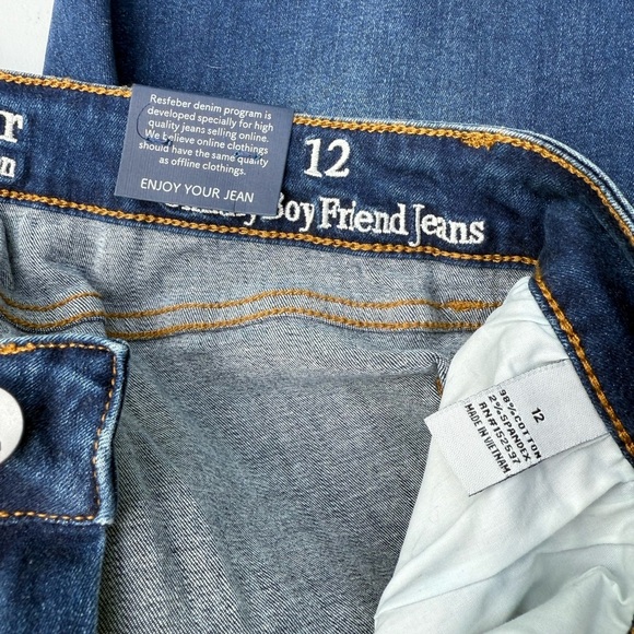 Resfeber Los Angeles Collection size 12 Skinny Boyfriend Women’s Jeans - Picture 5 of 10